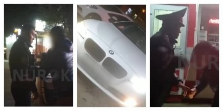 "Я тебя застрелю": пьяный пытался напасть на мужчину и полицейских в Астане (видео)