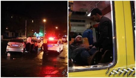 Массовая авария в Алматы: пострадали 6 человек