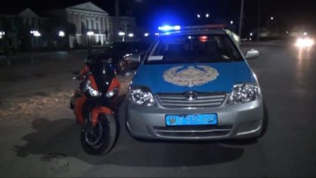ДТП с участием полиции и мотоциклиста: кто виноват еще не установлено