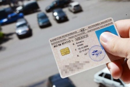 В Шымкенте водительские права можно купить у посредника за 70000 тенге
