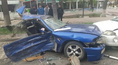 Смертельное ДТП в Алматы: Nissan Skyline разорвало пополам