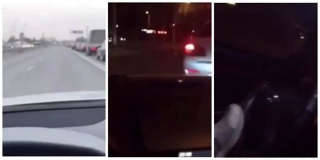 Очередной "гонщик" проехался по "встречке" в Алматы и выложил видео в Сеть