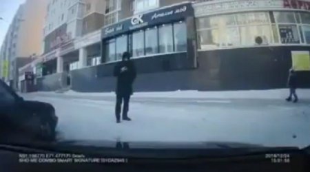 Вор пытался угнать автомобиль с помощью скана в Астане (видео)