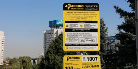 Алматинцев оштрафовали на 140 млн тенге за неоплаченную парковку с начала года