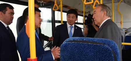 Электроавтобусы местного производства выйдут на маршруты Алматы