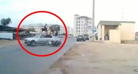 Мотоциклист пострадал при столкновении с BMW в Актау
