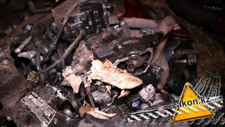 Мотоцикл разорвало на части в Алматы: погиб водитель