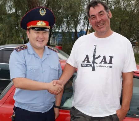 Полицейские помогли британцу в Павлодаре