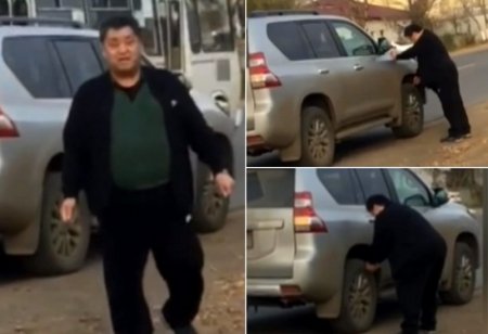 Экс-аким после ДТП протыкал ножом колеса чужого автомобиля в Кокшетау