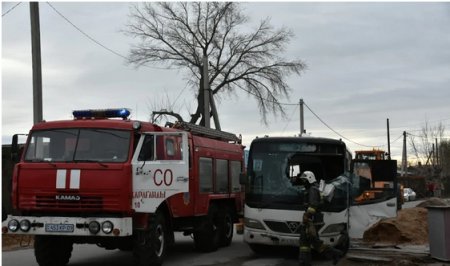 20 человек пострадали в ДТП с автобусом в Караганде