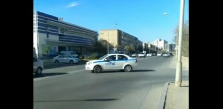 Полицейского оштрафовали за нарушение ПДД в Актау