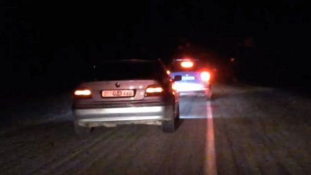 Стрельбой по колёсам пришлось останавливать пьяного водителя в Жамбылской области