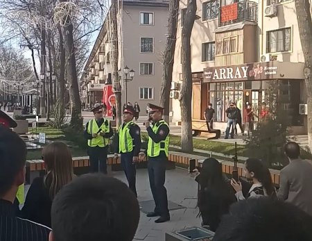 Талантливые полицейские города Шымкент