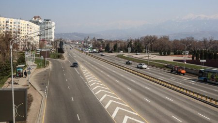 Насколько меньше трафика стало на дорогах Алматы