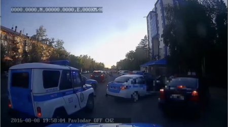 Нетрезвый водитель устроил погоню с полицейскими в Павлодаре