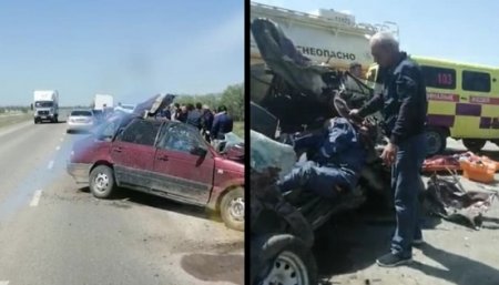 Водитель легкового авто и "пациентка" скорой погибли в страшном ДТП в ЗКО