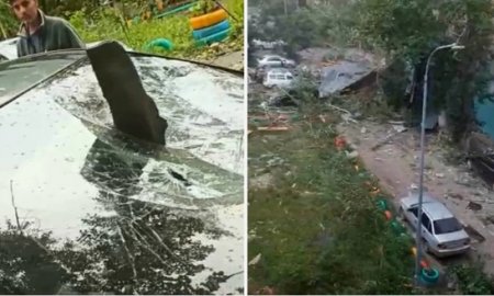 Авто разбиты вдребезги: карагандинцы требуют признать ураган стихийным бедствием