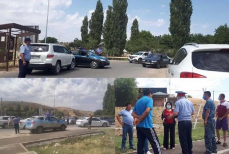 Блокпосты были выставлены в направлении зон отдыха в Туркестанской области