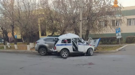 Двое полицейских погибли в ДТП в Акмолинской области