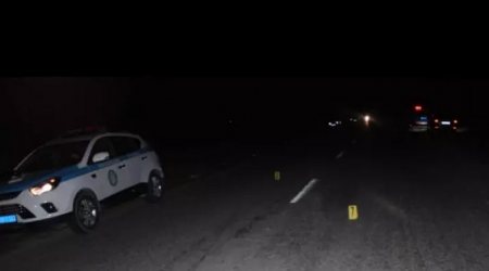 Водитель сбил насмерть пешехода и скрылся с места ДТП в Туркестанской области