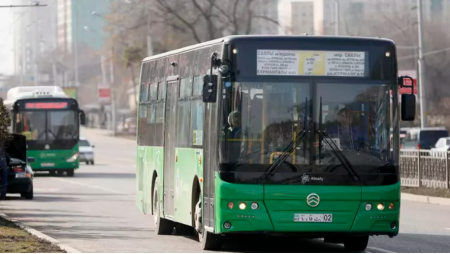 Автобусные полосы покрасят в зеленый цвет в Нур-Султане