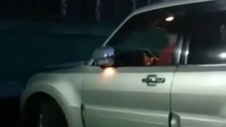 Ребенок за рулем внедорожника совершил ДТП в Кокшетау