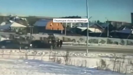 Двух подростков сбили на пешеходном переходе в Петропавловске