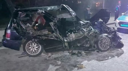 Кузов машины разорвало в результате ДТП в Алматы, погиб молодой водитель