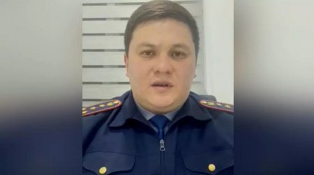 "Начальник вынуждал покупать дорогие вещи": полицейский из Шымкента сделал заявление
