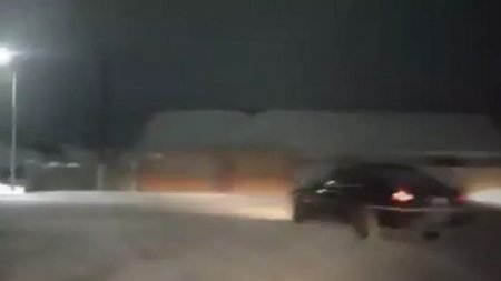 Полицейская погоня за "сотрудником Антикора" попала на видео в Карагандинской области