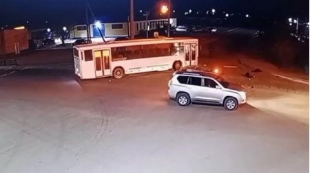 Момент смертельного ДТП попал на видео в Карагандинской области