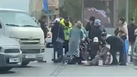 Наезд на женщину с детьми в Нур-Султане: задержанный мужчина оказался пьян