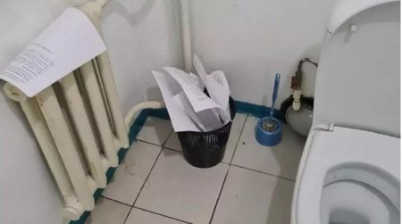 Документы вместо туалетной бумаги в полиции Павлодара: виновные не найдены